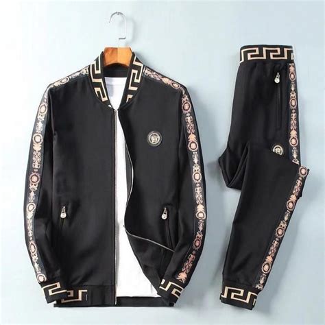 mens tracksuits versace|Versace tracksuit men's sale.